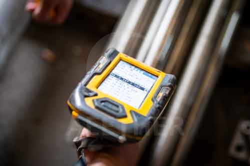 Hastelloy B-3 welded tube processing