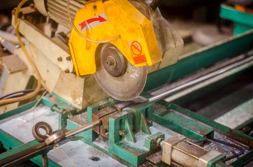 Hastelloy B-3 welded tube cutting