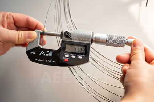 Monel R-405 wire processing