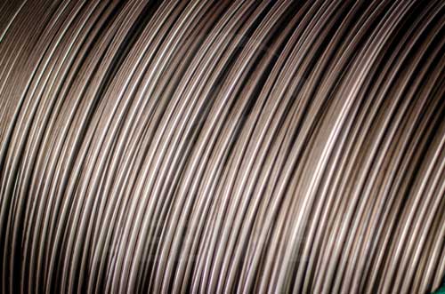 Hastelloy B coil tube surface