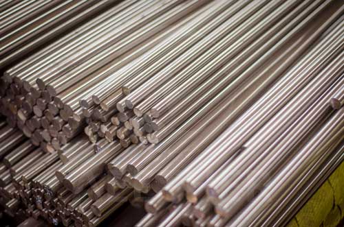 Monel R-405 round bar in batch