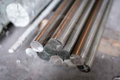 Monel R-405 round bar black surface