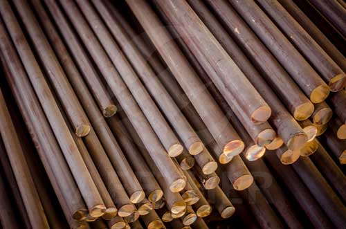 Monel R-405 round bar black