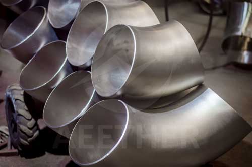 Inconel 686 elbow sandblasted