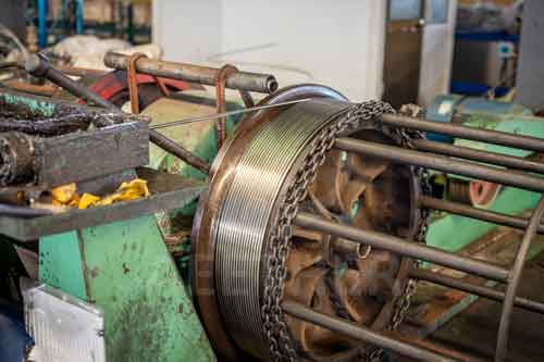 Hastelloy B coil tube PMI test