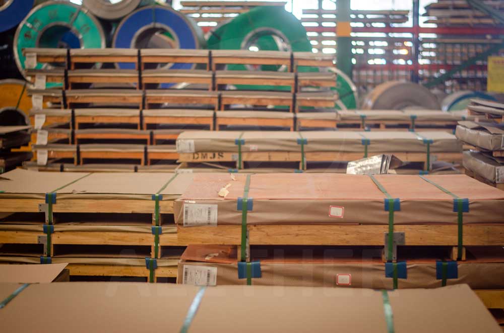 photo of nickel alloy sheets