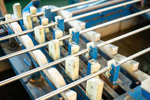 Hastelloy B-2 seamless tube eddy current testing