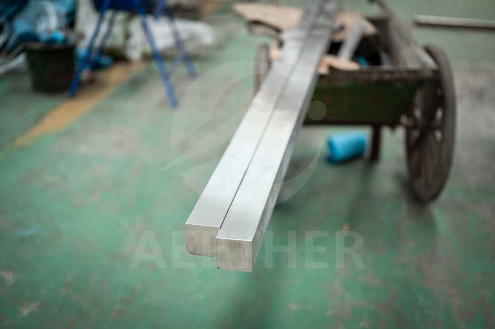 photo of nickel alloy bars
