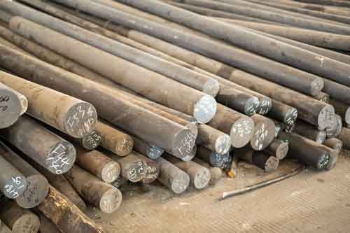 Monel R-405 round bar black